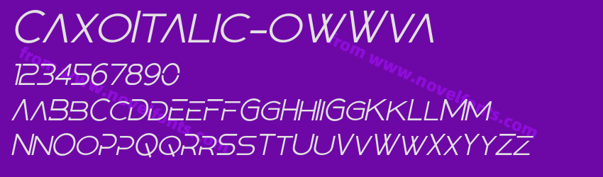 CaxoItalic-owWvaPreview