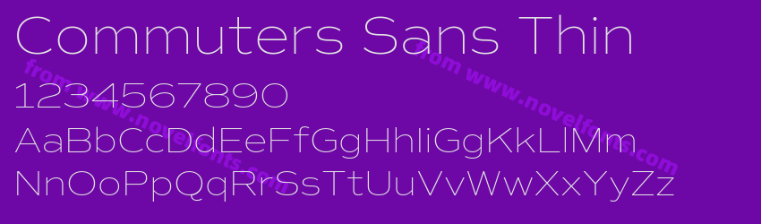 Commuters Sans ThinPreview