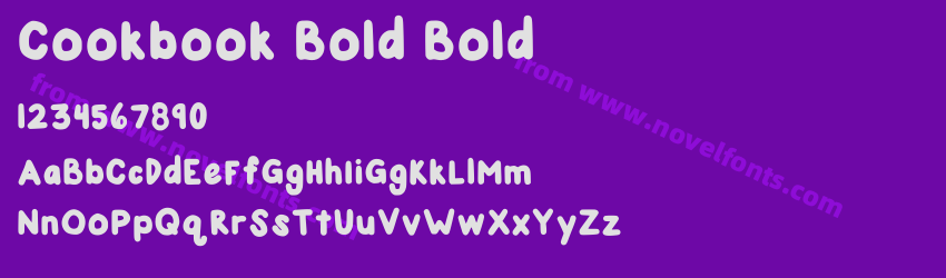 Cookbook Bold BoldPreview