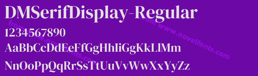 DMSerifDisplay-RegularPreview