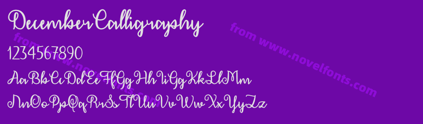 DecemberCalligraphyPreview