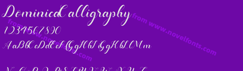 DominicaCalligraphyPreview