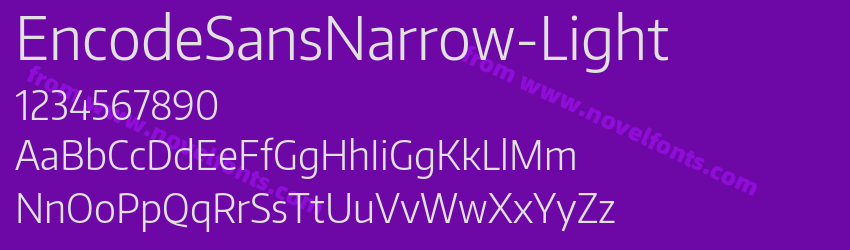 EncodeSansNarrow-LightPreview
