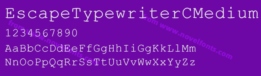 EscapeTypewriterCMediumPreview