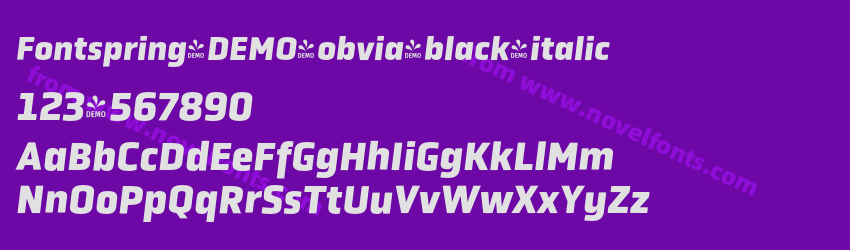 Fontspring-DEMO-obvia_black_italicPreview