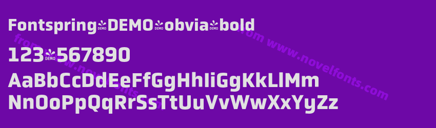 Fontspring-DEMO-obvia_boldPreview