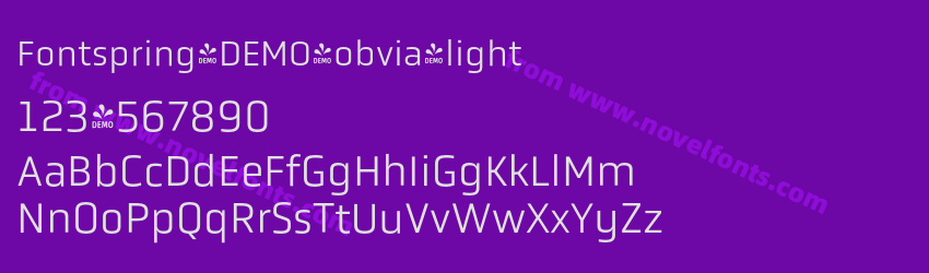 Fontspring-DEMO-obvia_lightPreview