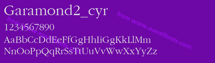 Garamond2_cyrPreview