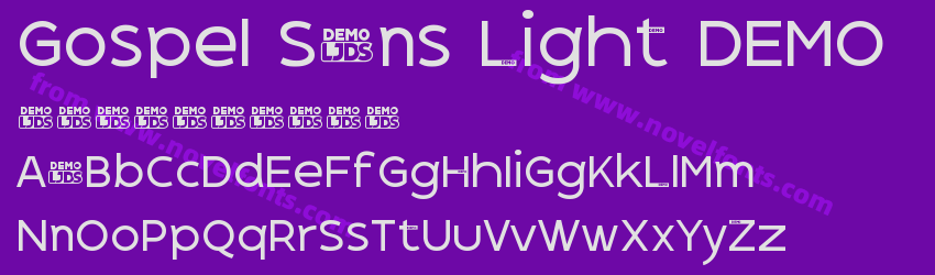 Gospel Sans Light DEMOPreview