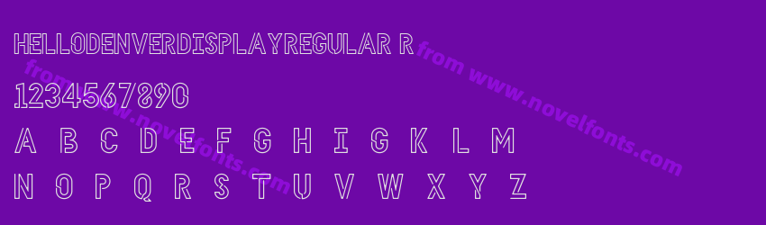 HELLODENVERDISPLAYREGULAR-RegularPreview