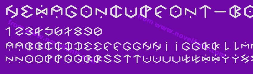 HEXAGONcupfont-BoldPreview