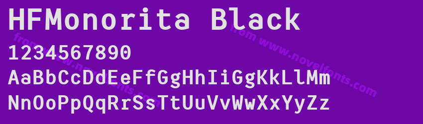 HFMonorita BlackPreview