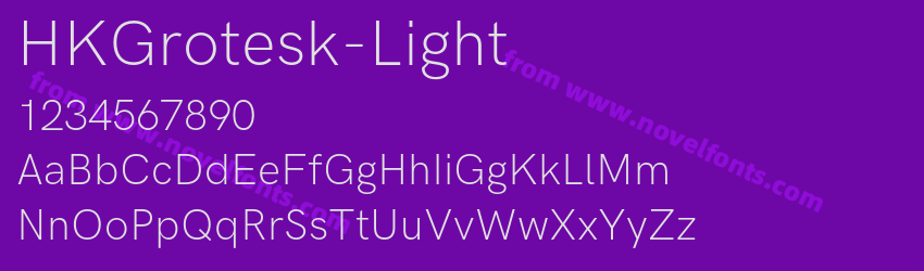 HKGrotesk-LightPreview