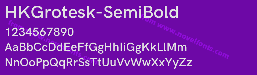 HKGrotesk-SemiBoldPreview