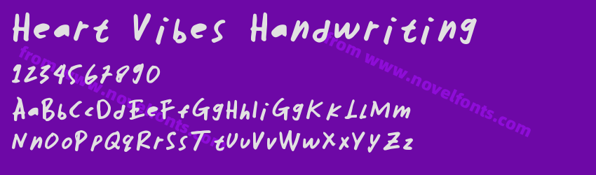 Heart Vibes HandwritingPreview