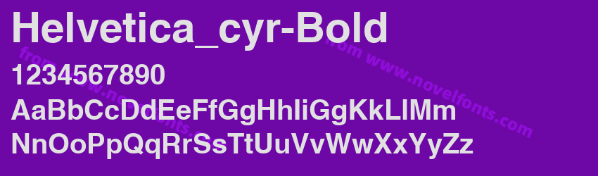 Helvetica_cyr-BoldPreview