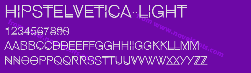 Hipstelvetica-LightPreview