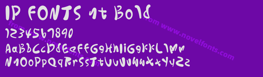 IP FONTS nt BoldPreview