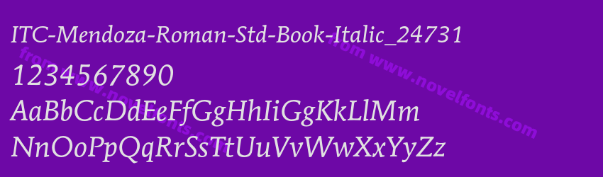 ITC-Mendoza-Roman-Std-Book-Italic_24731Preview