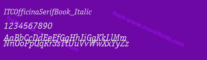 ITCOfficinaSerifBook_ItalicPreview