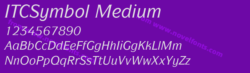 ITCSymbol MediumPreview