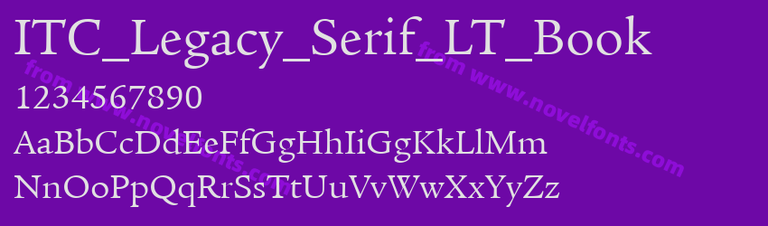 ITC_Legacy_Serif_LT_BookPreview