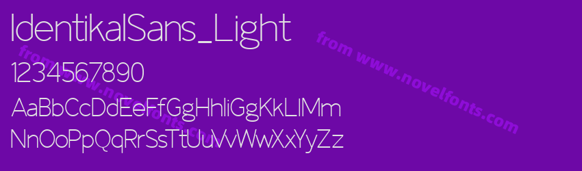 IdentikalSans_LightPreview