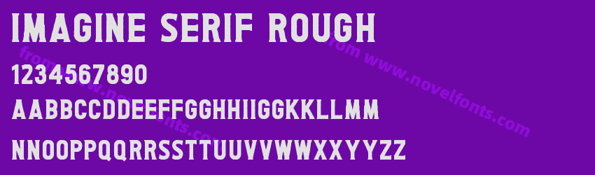 Imagine Serif RoughPreview