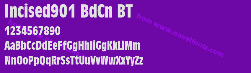 Incised901 BdCn BTPreview