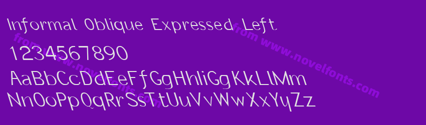 Informal Oblique Expressed LeftPreview