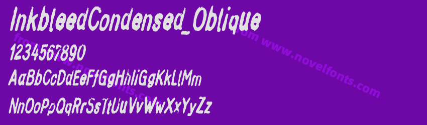 InkbleedCondensed_ObliquePreview