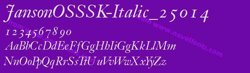 JansonOSSSK-Italic_25014Preview