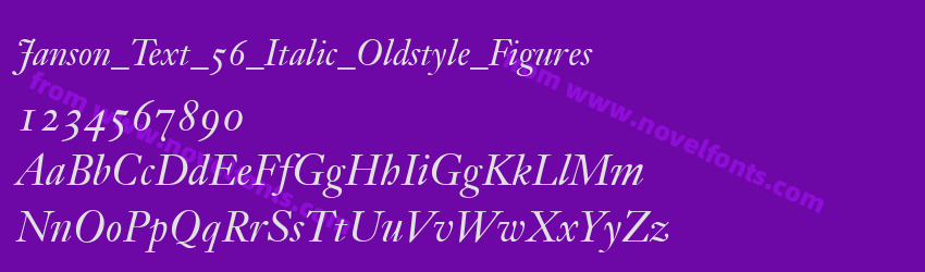 Janson_Text_56_Italic_Oldstyle_FiguresPreview