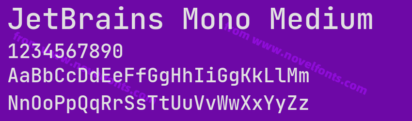JetBrains Mono MediumPreview