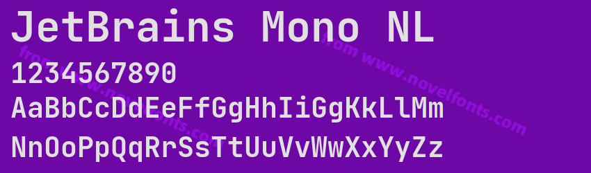 JetBrains Mono NLPreview
