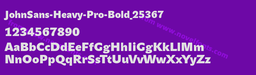 JohnSans-Heavy-Pro-Bold_25367Preview