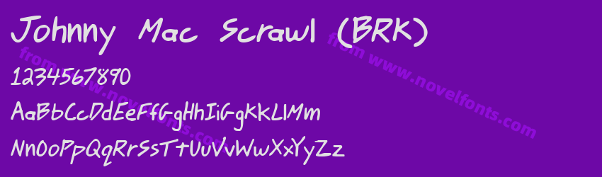 Johnny Mac Scrawl (BRK)Preview