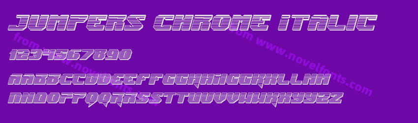 Jumpers Chrome ItalicPreview