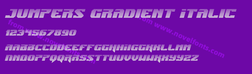Jumpers Gradient ItalicPreview Jumpers Gradient ItalicPreview
