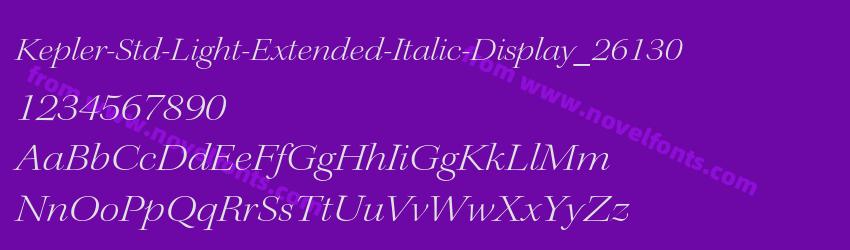 Kepler-Std-Light-Extended-Italic-Display_26130Preview