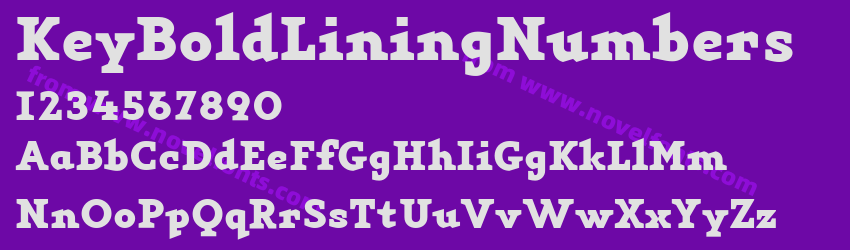 KeyBoldLiningNumbersPreview KeyBoldLiningNumbersPreview