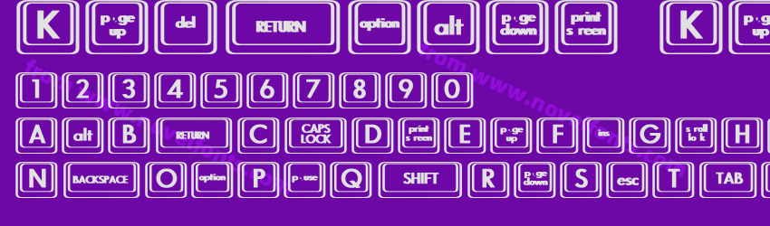 Keyboard KeysBTPreview