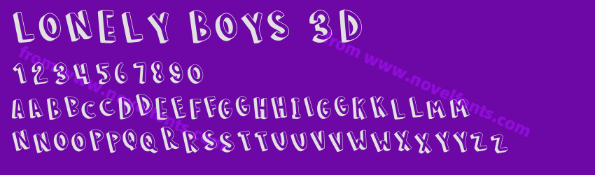 LONELY BOYS 3DPreview