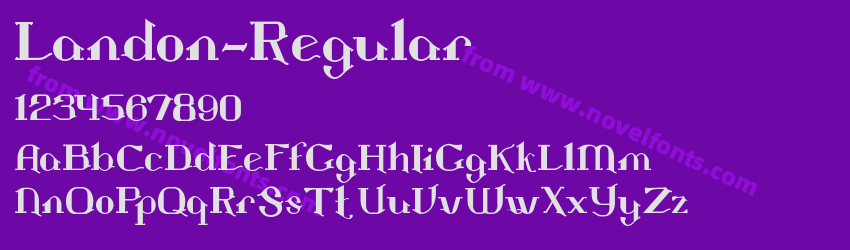 Landon-RegularPreview Landon-RegularPreview