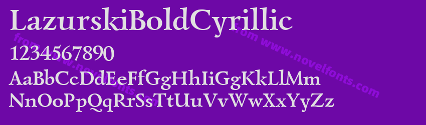 LazurskiBoldCyrillicPreview LazurskiBoldCyrillicPreview
