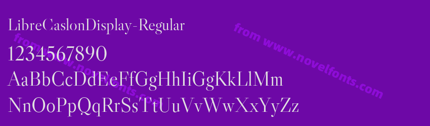 LibreCaslonDisplay-RegularPreview