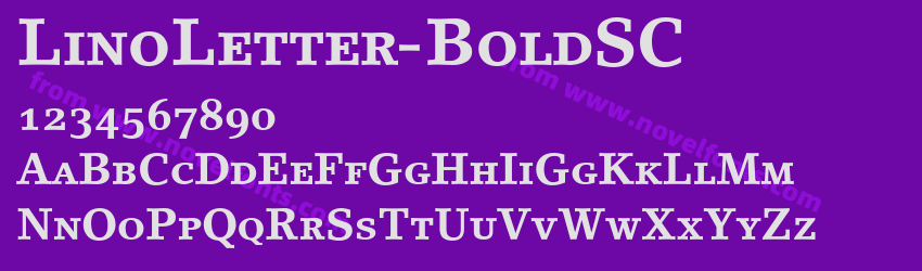 LinoLetter-BoldSCPreview LinoLetter-BoldSCPreview