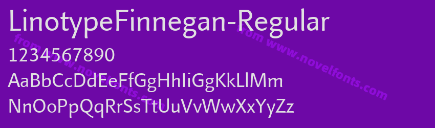 LinotypeFinnegan-RegularPreview