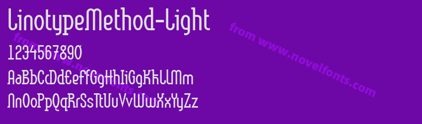 LinotypeMethod-LightPreview