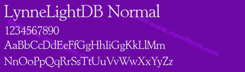 LynneLightDB NormalPreview